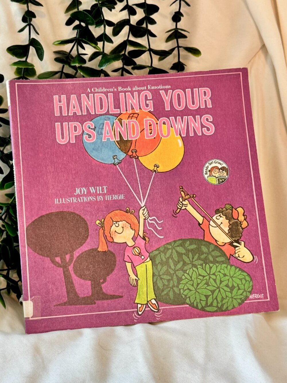 Vintage 1978 Handling Your Ups and Downs Ready-Set-Grow Book Joy Wilt Softcover